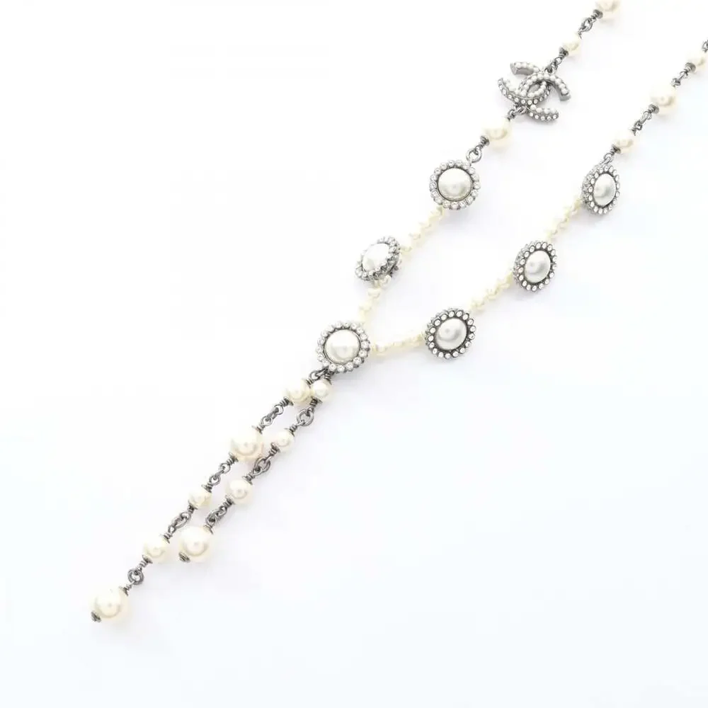 Chanel Cc Logo Pendant Necklace #246843C20B